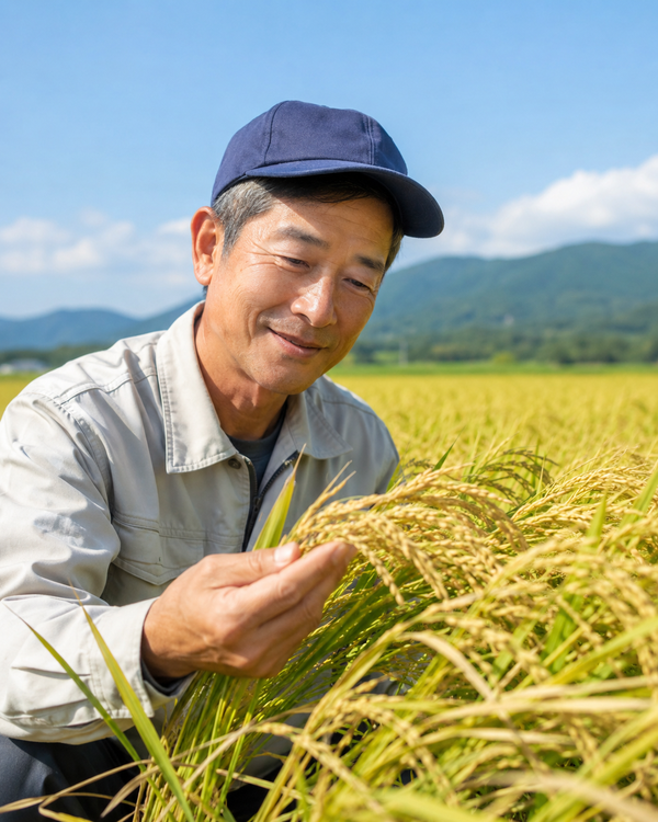 田んぼと農家