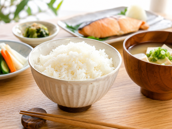 食卓に届くお米